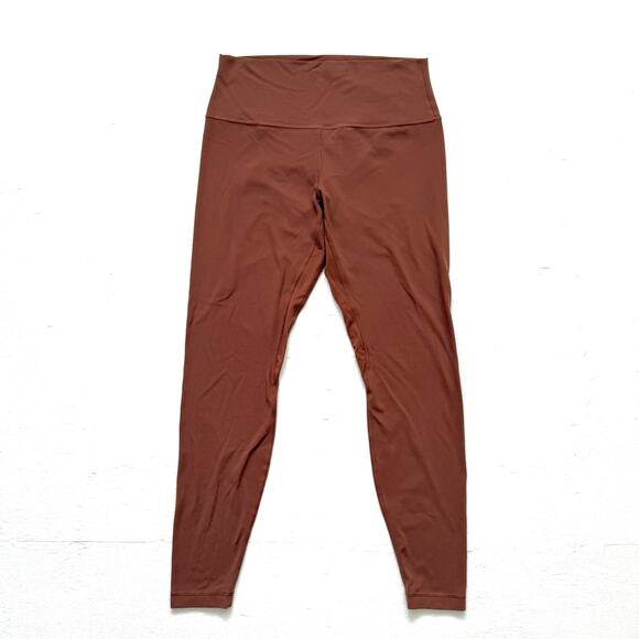 Lululemon Align Pant 28” Ancient Copper Leggings, Size 12 - Picture 1 of 9